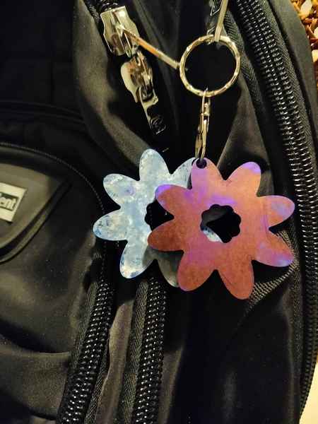 Coloured Keychain